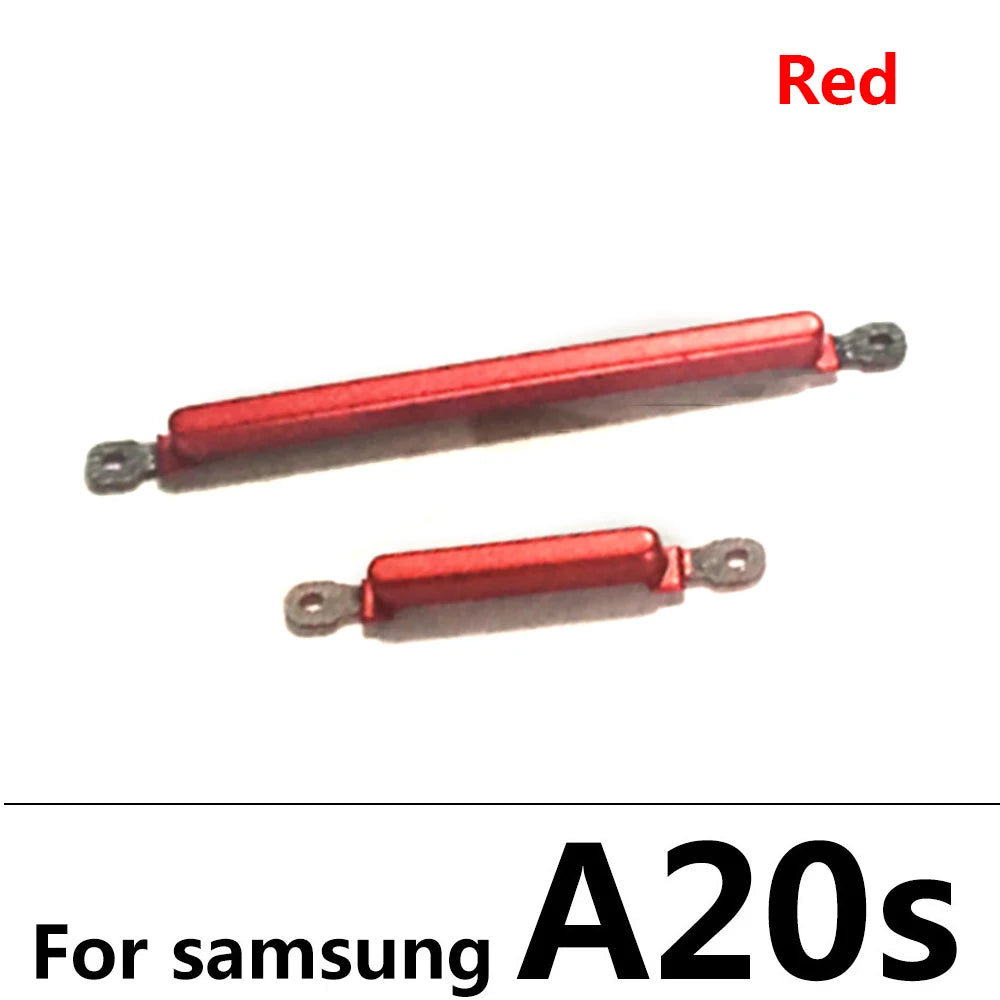 50Pcs, New Side Power Key + Volume Button Keys For Samsung A10S A107F A20S A207F A21S A217F A30S A307F A50S A507F A21s Samsung phone repair parts