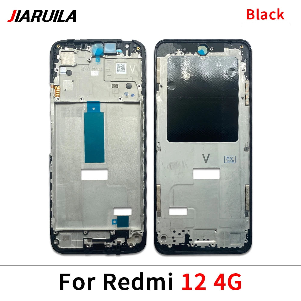 LCD Frame Middle Frame Bezel Housing For Xiaomi Redmi 7A 8 8A 9 9A 9C 9T 10 10A 10C 12 12C 13 13C 14C 4G 5G Front Frame Xiaomi  Xiao mi phone repair parts
