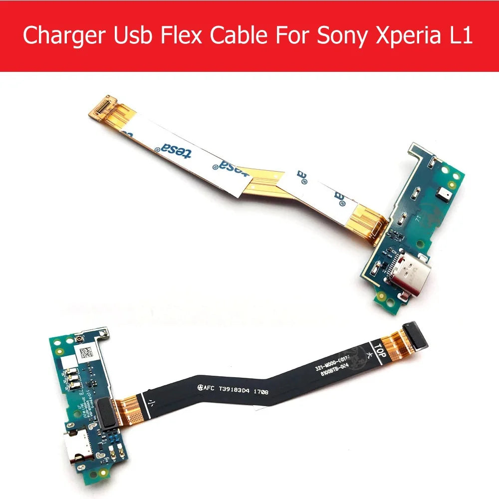 USB Charger Board For Sony Xperia E5/L1/X/X Performance/X Compact USB Charging Dock Connector Flex Cable Rempacement repair Sony phone repair parts