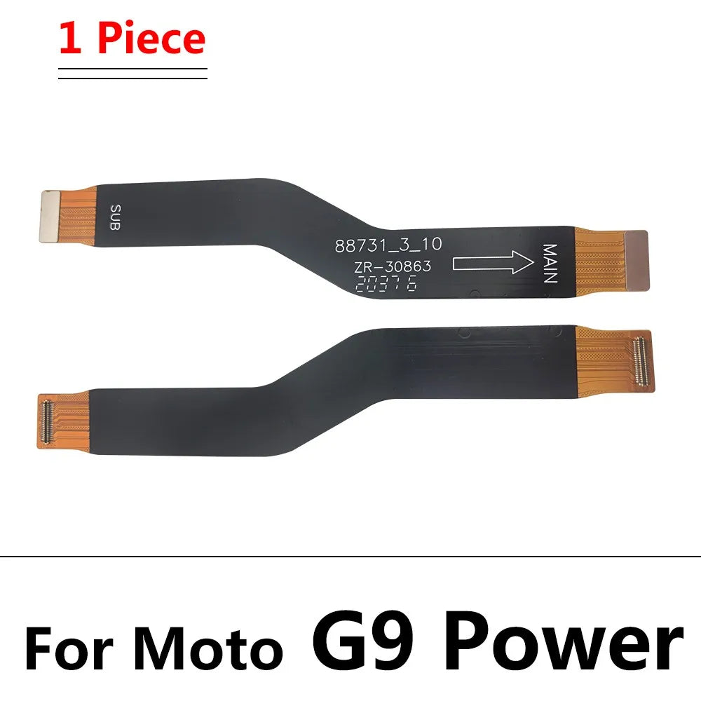 50Pcs, Main Board Connect Mainboard Motherboard Flex Cable Ribbon For Motorola Moto G9 Power Version 10 11 Motorola phone repair parts