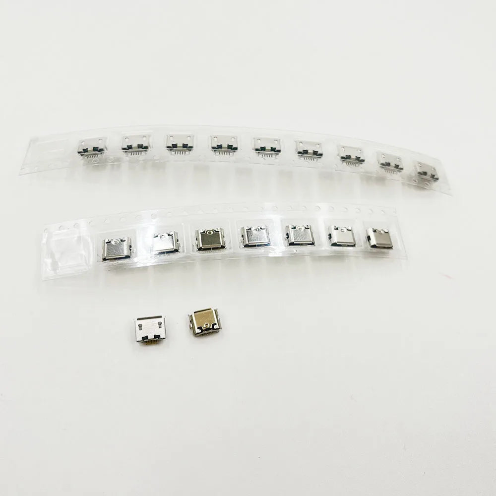 10PCS For PS4 Slim & Pro  Micro USB Controller Connector Replacement Charger Port Socket Joypads Game console repair parts