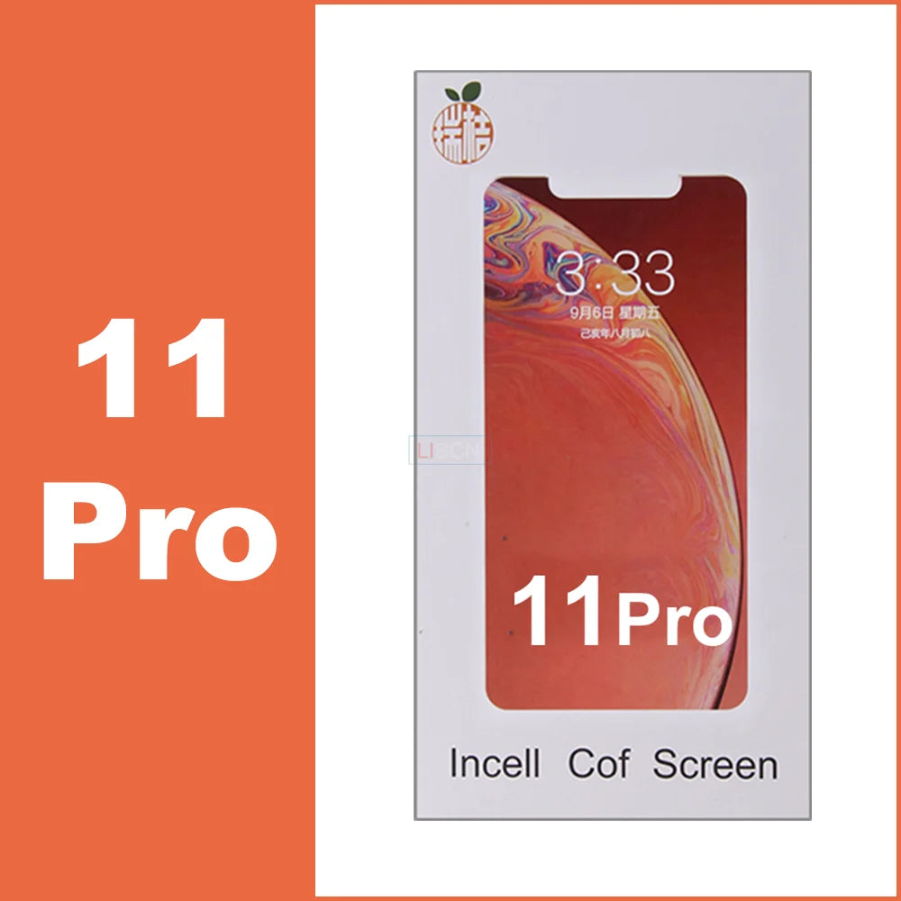 AAA+++RJ Incell Screen for IPhone XR XS Max 11 Pro 12 13 14 Display Replacement Assembly Digitizer Touch Pantalla Perfect Repair Professional Repair Tools