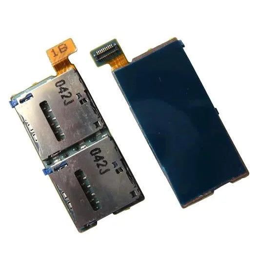 TF Card Slot + Sim Card Slot PCB Flex Cable For Sony xperia T2 Ultra XM50H D5303 D5322 D5306 sim card reader Flex cable Ribbon Sony phone repair parts