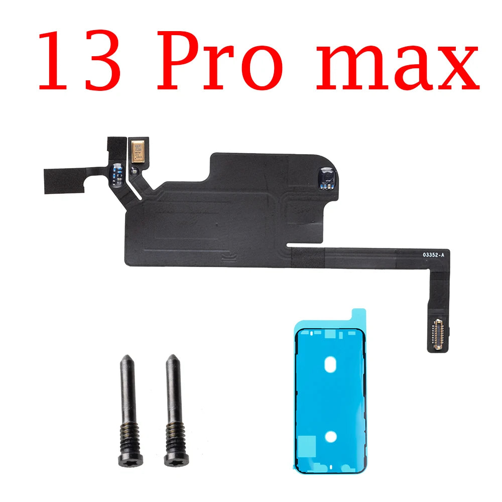1set For IPhone 15 Pro Max Plus Front Ear Earpiece Speaker Proximity Light Sensor Flex Ribbon Cable iPhone phone repair parts
