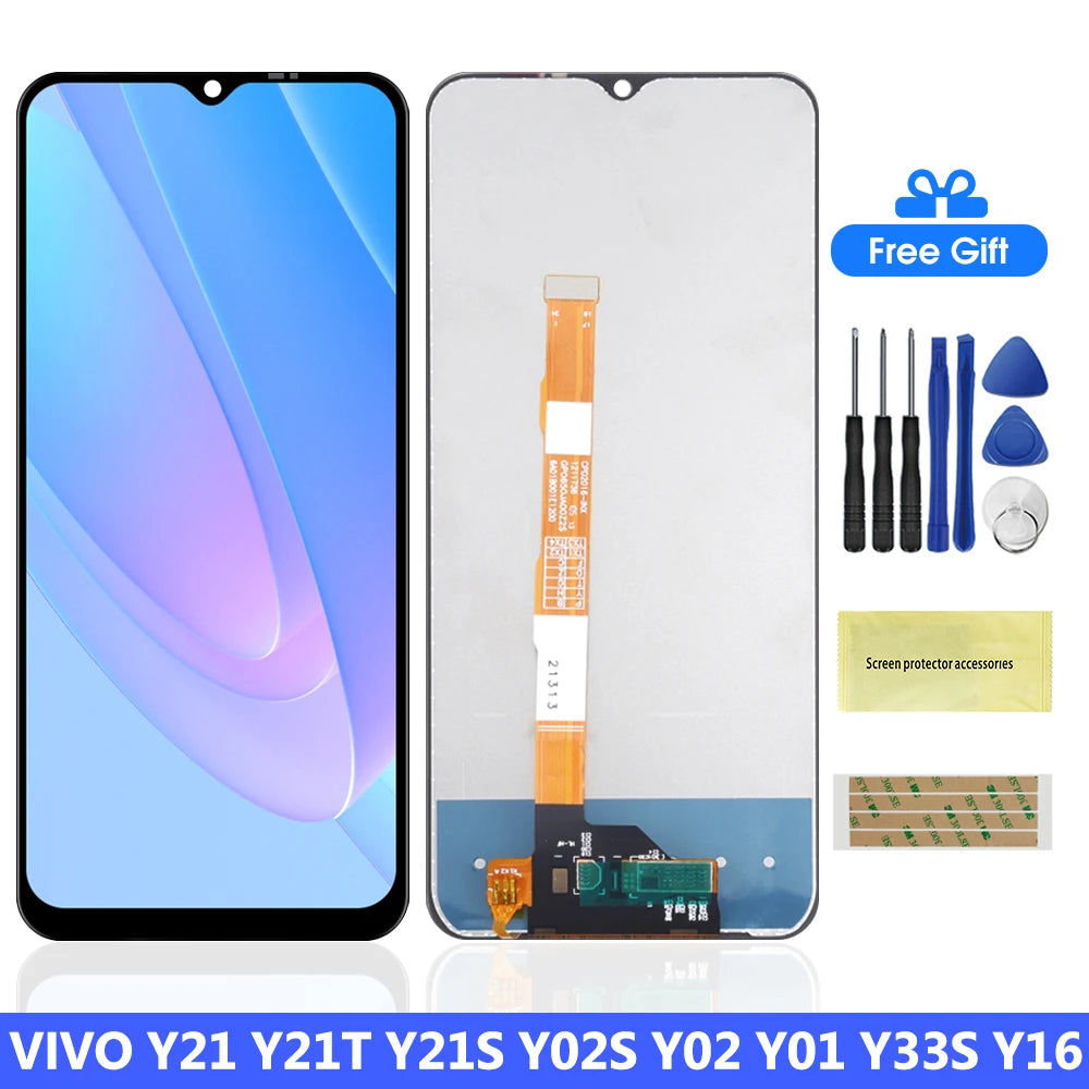 100% Tested LCD Screen for Vivo Y21s / Y21 V2111 V2110 with Digitizer Full Assembly For Vivo Y21s / Y21 V2111 V2110 Vivo phone repair parts