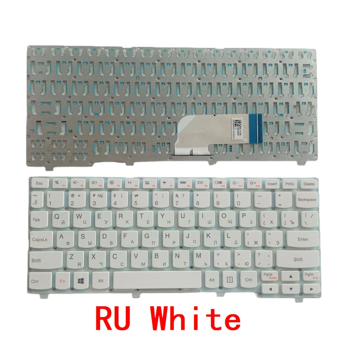 New US Russian Spanish Latin Portuguese Laptop Keyboard For Lenovo ideapad 100S 100S-11IBY 100S-11 Notebook PC Replacement Lenovo laptop repair parts