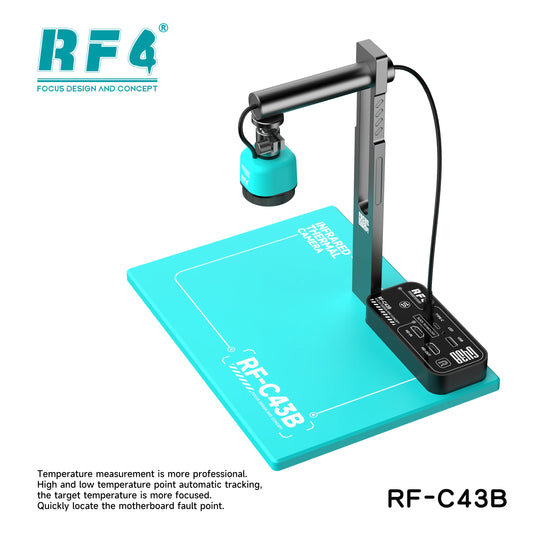 RF4 RF-C43B Intelligent Thermal Imager 256X192 Resolution for Motherboard PCB BGA Maintenance Fault Location Detection Tool Professional Repair Tools