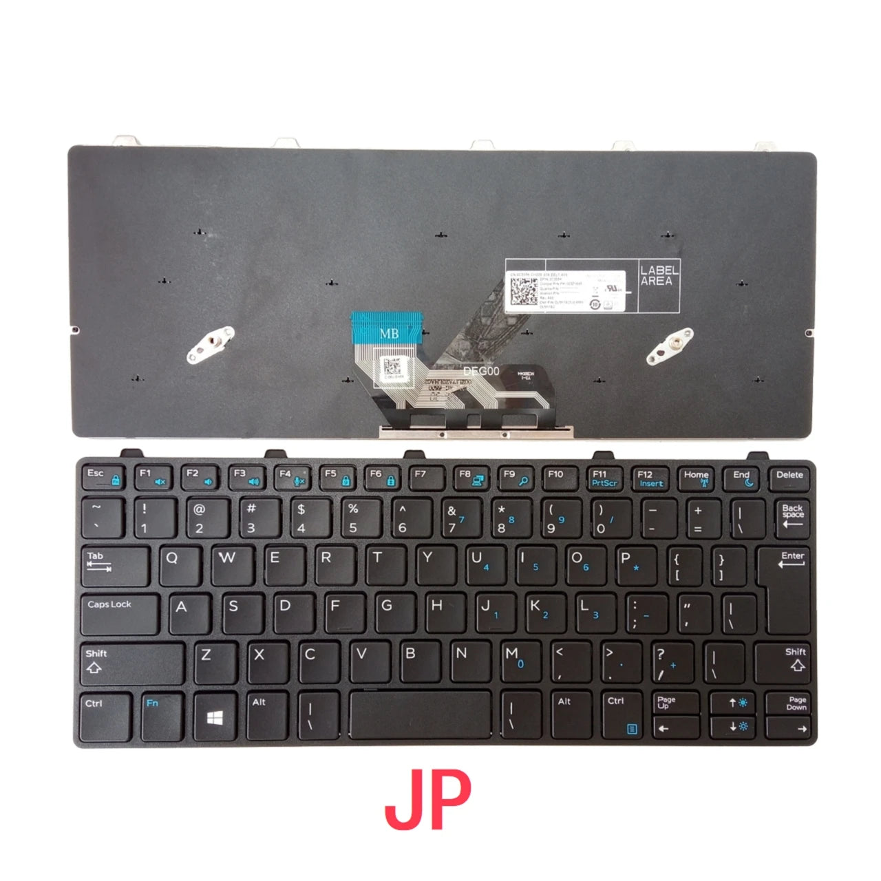 New US Spanish Arab Japan Laptop Keyboard For Dell Latitude 3180 3189 3380 series Notebook PC ReplacementDell laptop repair parts