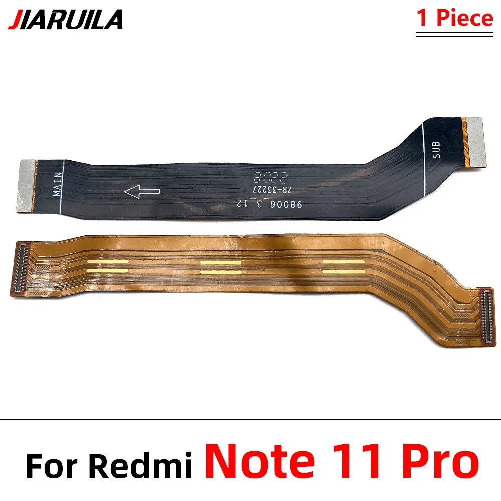 28Pcs Main Board Motherboard Connector Board Flex Cable For Xiaomi Redmi 8 8A 9 9A Note 7 8 8T 9 9s 10 10s 11 11s Pro 4G 5G  Xiaomi  Xiao mi phone repair parts