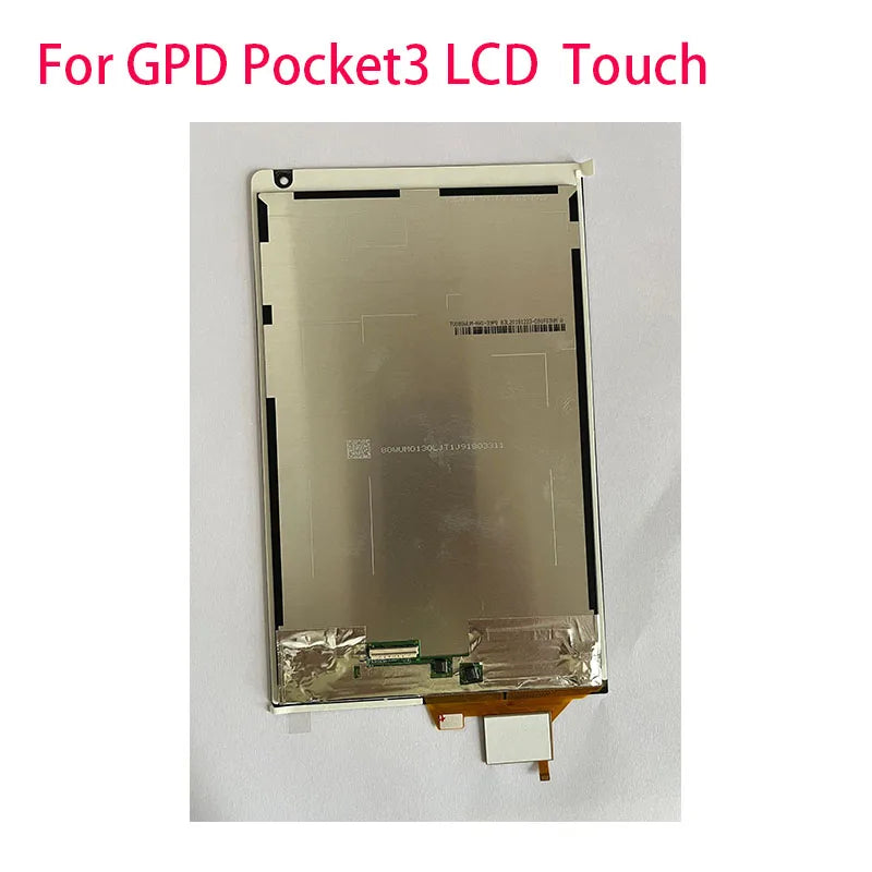 For GPD Pocket3 LCD Display With Touch Screen Digitizer Assembly Repair Parts Replacement Game console repair parts