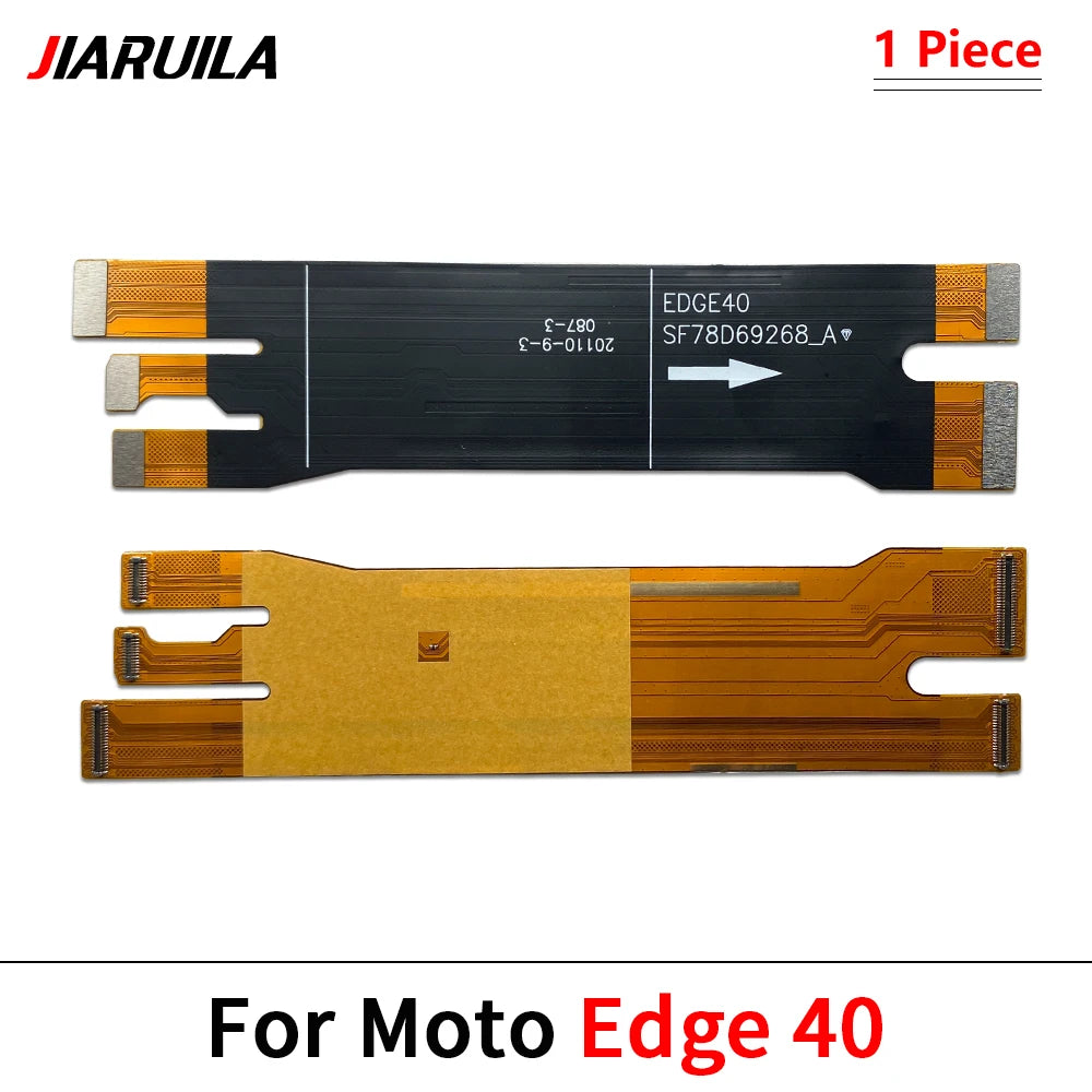 10Pcs, SIM Card Reader Holder Connector Socket Slot Main Flex Cable For Moto Edge 20 30 40 X30 Pro Neo Fusion Lite Ultra Plus Motorola phone repair parts