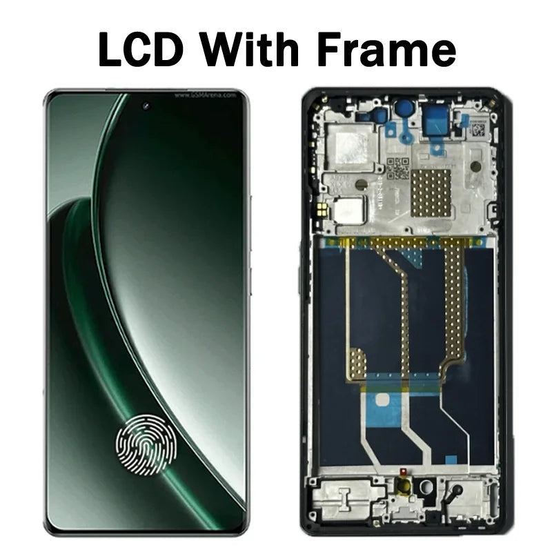 6.78“AMOLED For Realme GT 6T Lcd Display Touch Panel Screen Digitizer For Realme GT 6 T RMX3853 LCD Replacement Realme phone repair parts  Oppo phone repair parts