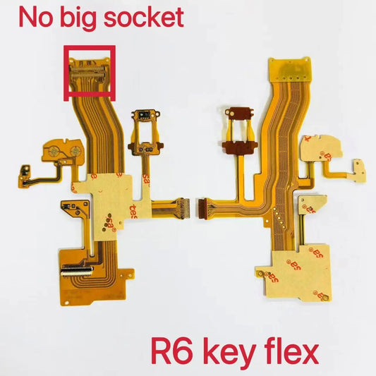 New Back Keypad Button Flex Cable for Canon EOS R6 Key Cable 1pcs Repair Parts  Digital Camera repair parts