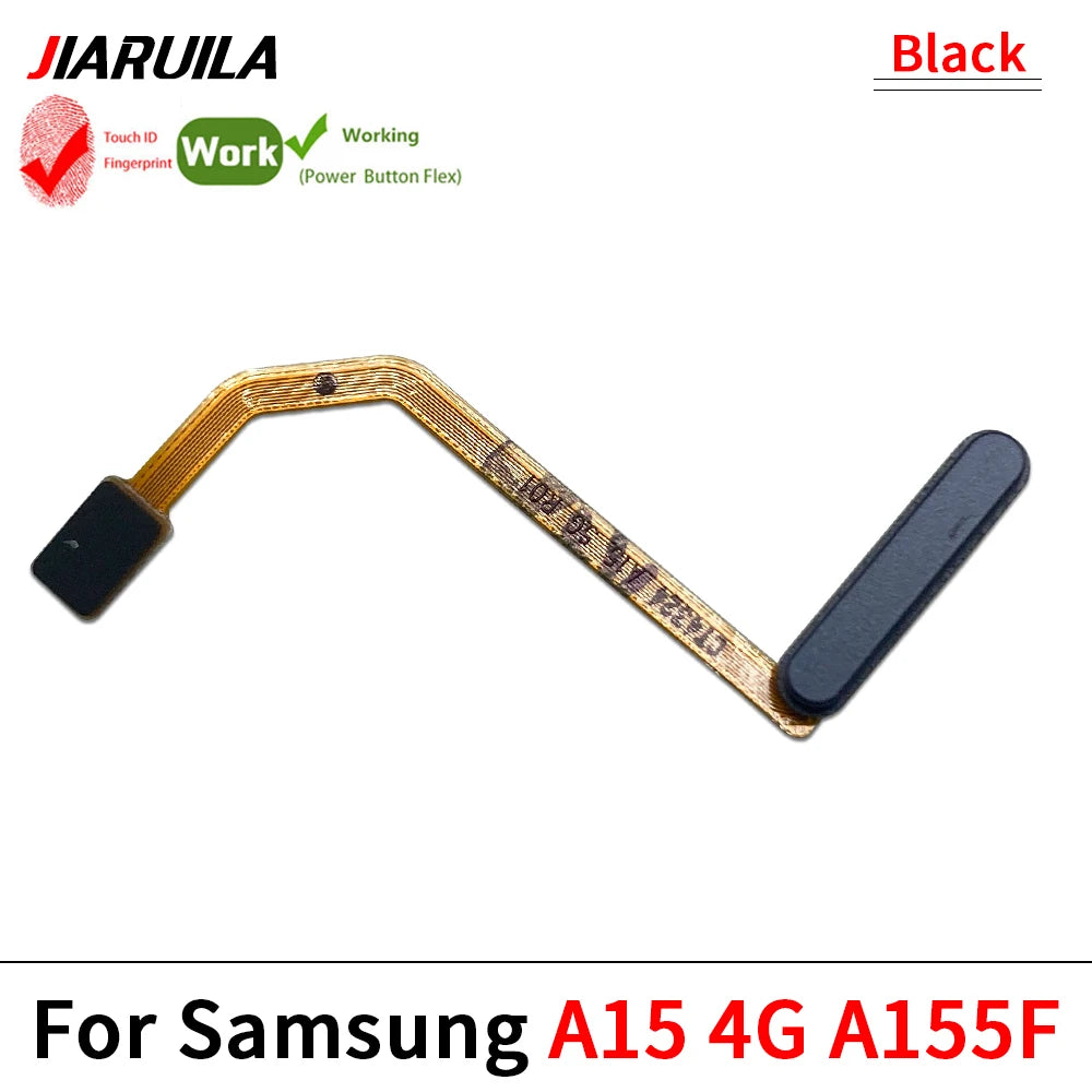 New For Samsung A05s A15 A25 4G 5G Home Button FingerPrint Touch ID Sensor Flex Cable Replacement Parts Samsung phone repair parts