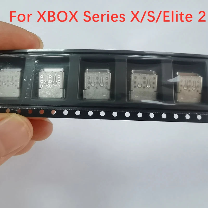 10PCS For Xbox Series X S XSS XSX HDMI-Compatible Port Socket Interface Connector For XBOX ONE Slim S X 75DP159 TDP158 IC Chip  Game console repair parts