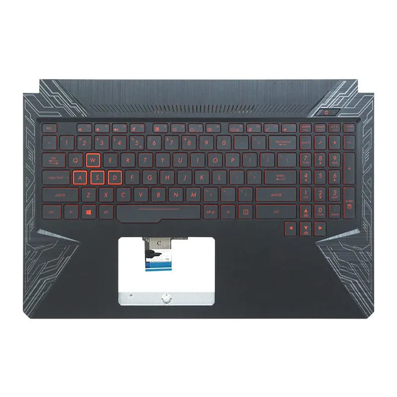 Cover case for ASUS ROG Strix 5/6 FX80 FX80G ZX80G FX504 fz80g upper housing hinge topcase palmrest keyboard bottom bezel cover Asus laptop repair parts