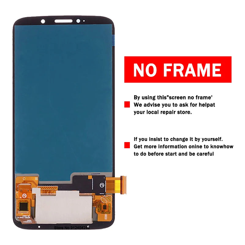 Super AMOLED For Motorola Moto Z3 Play LCD XT1929 Display Touch Screen Digitizer Assembly Replacement For Moto Z3Play Display Motorola phone repair parts