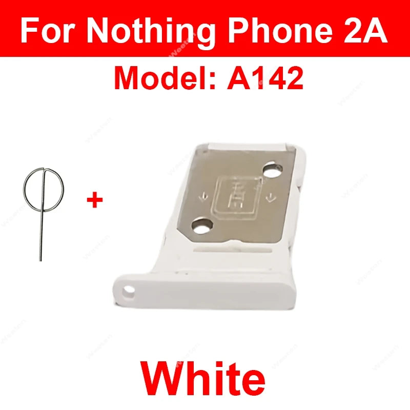 Sim Card Tray Socket Adapter For Nothing Phone 1 2 2A 3A CMF Phone 1 Sim Card Reader Slot Connector Holder Repair Parts  Other Brand phone repair parts