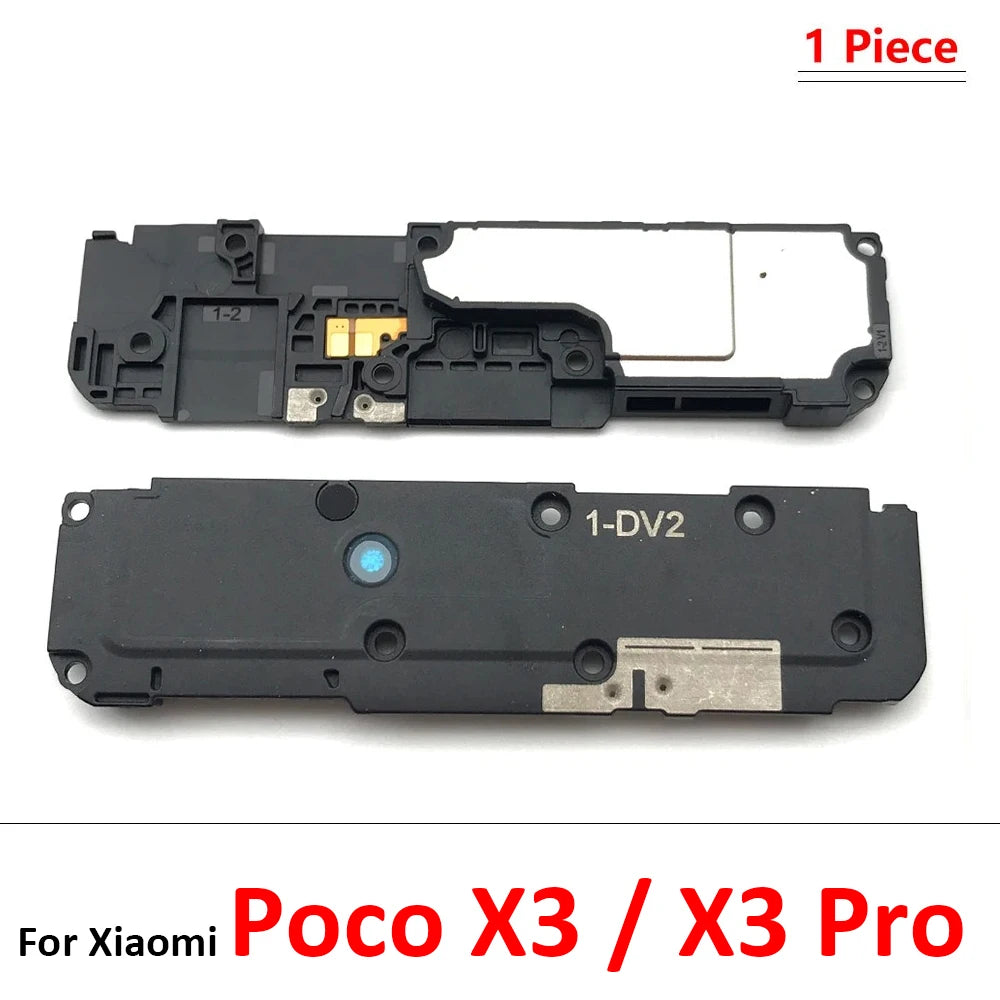 New Loudspeaker bottom Loud Speaker Sound Buzzer Ringer Flex Cable For Xiaomi Poco F2 F3 F4 X3 X4 X5 M3 M4 M5 Pro 4G 5G GT  Xiaomi  Xiao mi phone repair parts
