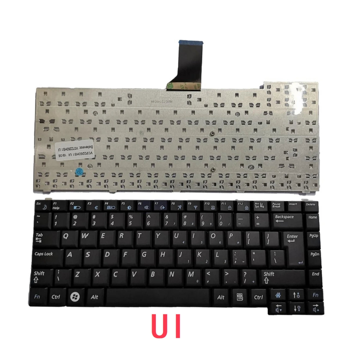 New US UI Russian Spanish Laptop Keyboard For Samsung NP-R60 R70 R510 R560 P510 P560 P500 R508 Notebook PC Replacement SAMSUNG laptop repair parts
