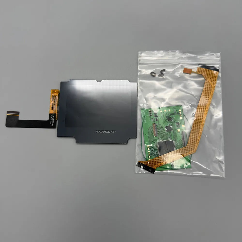 New 3.0 'Original Size IPS High Brightness LCD Screen Is Suitable for Gameboy Advance SP GBASP Game console repair parts