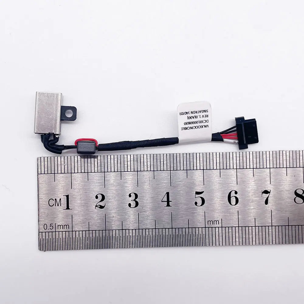 For Dell XPS 12 9Q23 9Q33 XPS12D P20S Laptop DC Power Jack DC-IN Charging Flex Cable 0NVR98 DC3010000800 Dell laptop repair parts