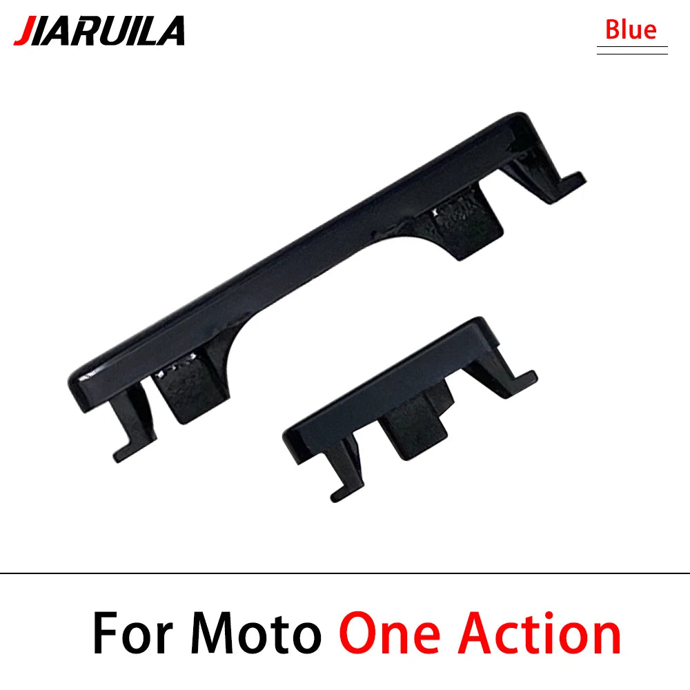 For Motorola Moto One Action Vision Hyper Macro Fusion Plus Power Button + Volume Side Button Key Replacement Parts Motorola phone repair parts