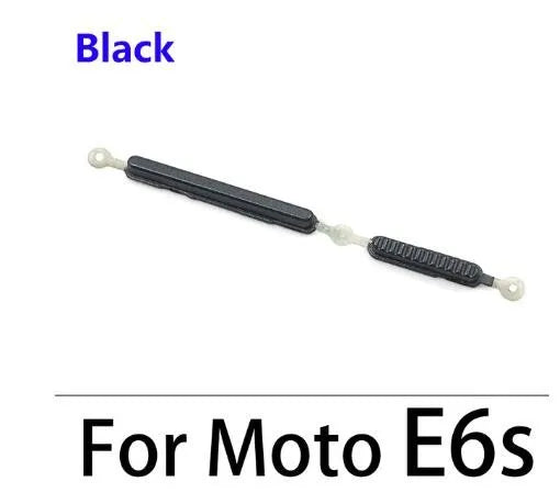 New For Motorola Moto E5 E6 E6s Plus E7 Power Power Button + Volume Side Button Replacement Parts Motorola phone repair parts