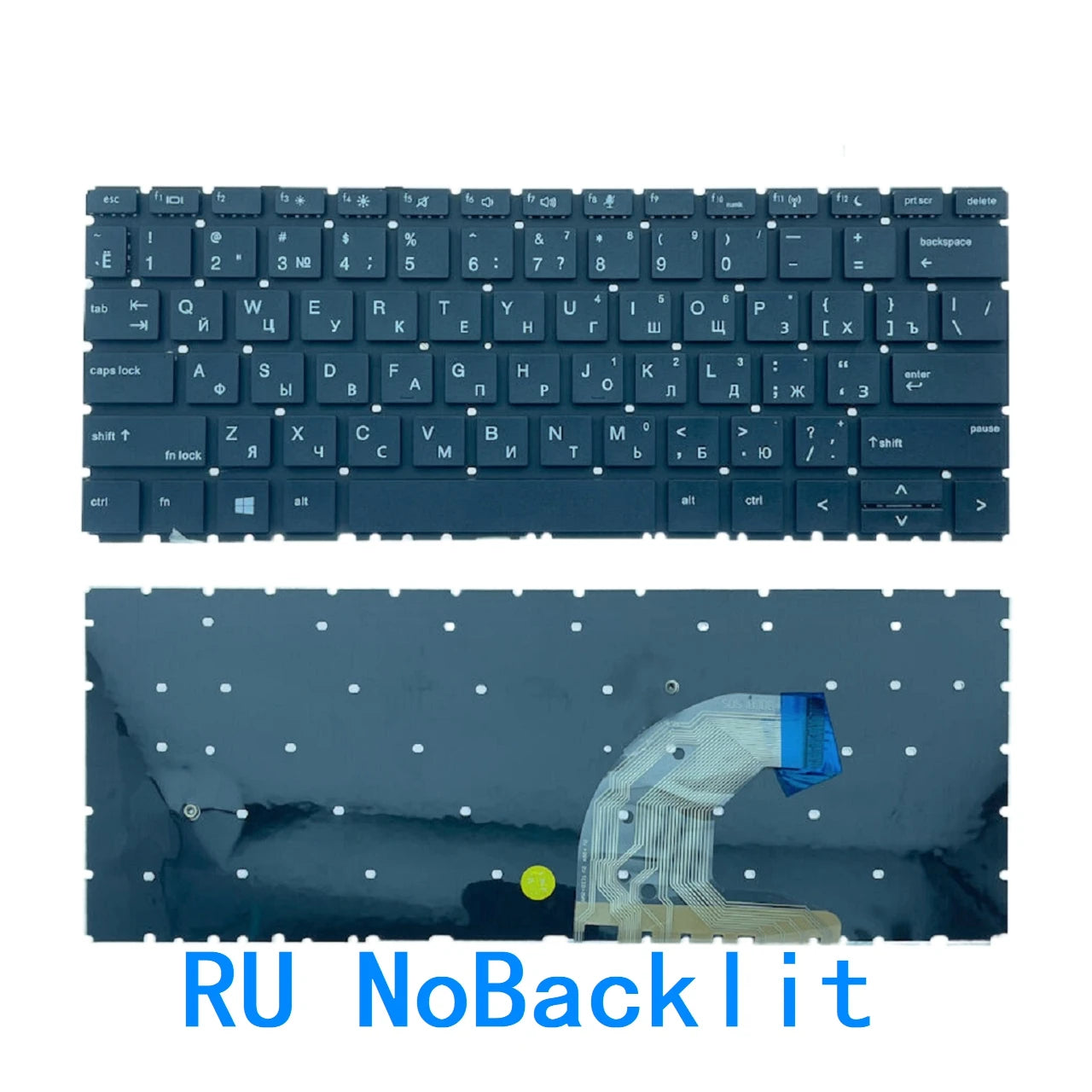 New US Russian Spanish UK language  Backlit Keyboard For HP ProBook 430 G6 435 G6 430 G7 435 G7 Notebook PC Replacement Keyboard HP laptop repair parts