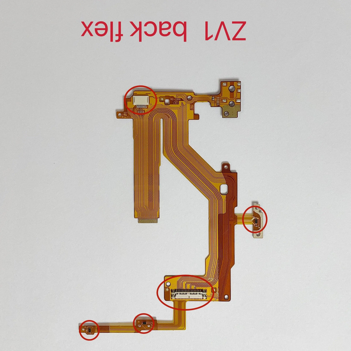 New ZV1 Back Cover Flex Cable for Sony ZV1 ZV-1 Camera Rear Shell Cable Repair Part Digital Camera repair parts