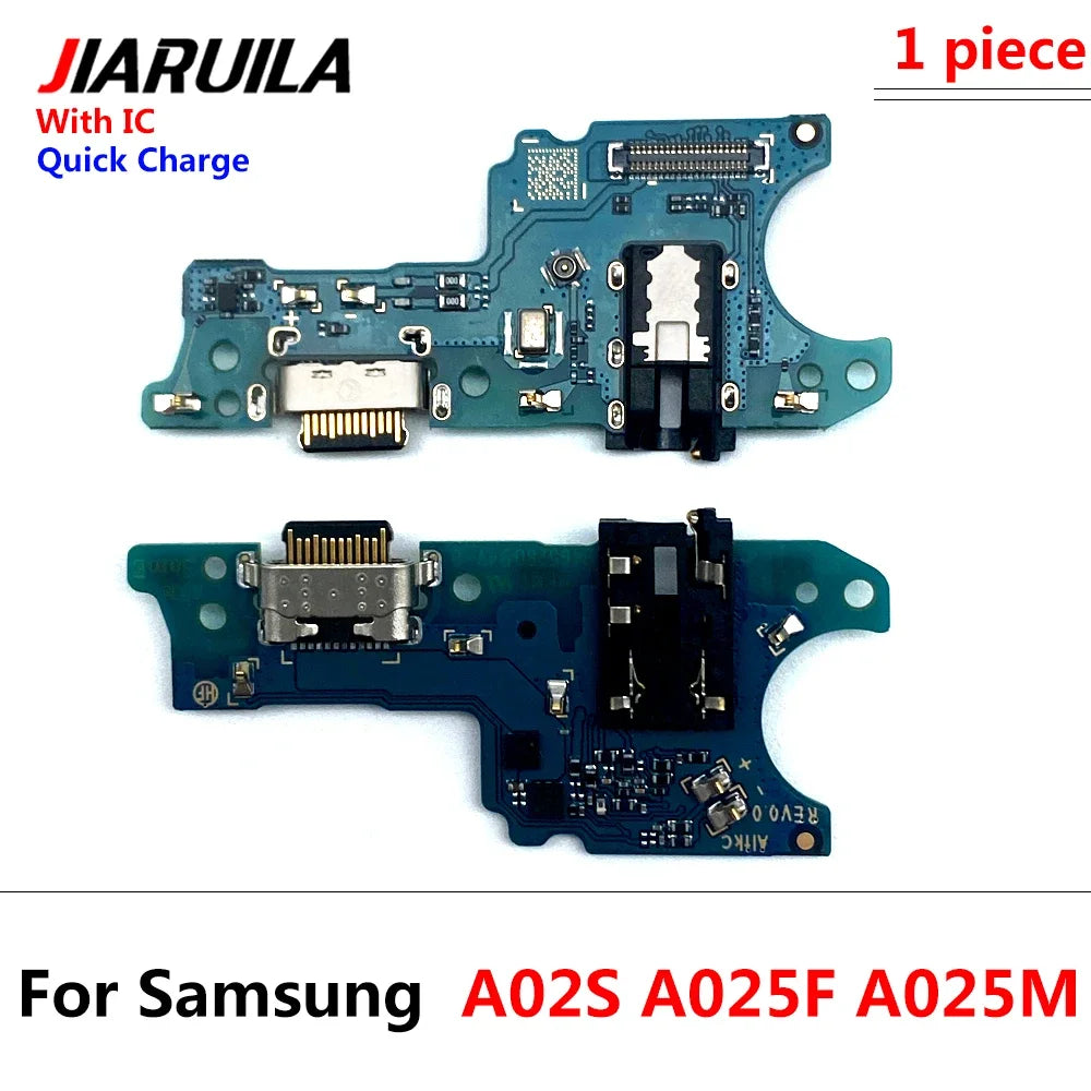 10Pcs USB Charger Charging Port Dock Connector Board Flex Cable For Samsung A10S A20S A30S A50S A21s A12 A02s A03s A03 Core Samsung phone repair parts