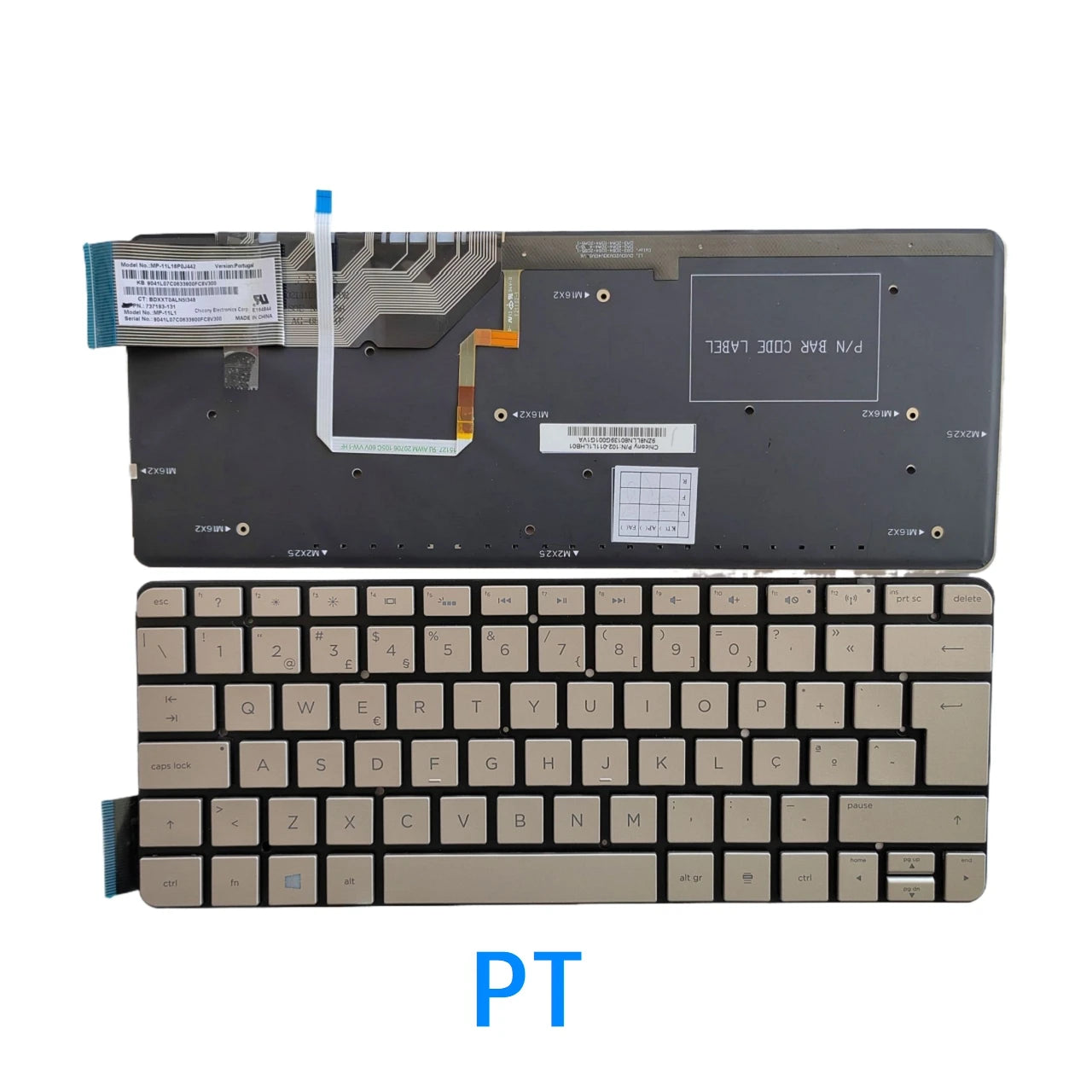 New US Arab Portuguese Laptop Backlit Keyboard For HP Spectre X2 13-H 13-H200 13-H211nr Notebook PC Replacement 102-011L1LHB01  HP laptop repair parts