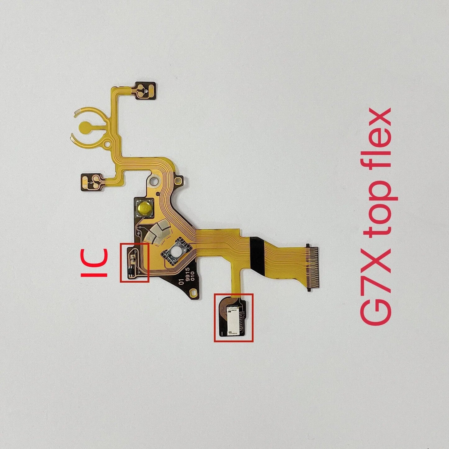 New G7X Top Cover Flex Cable with IC for Canon G7X G7X1 G7X I Camera Top Cable Repair Part Digital Camera repair parts