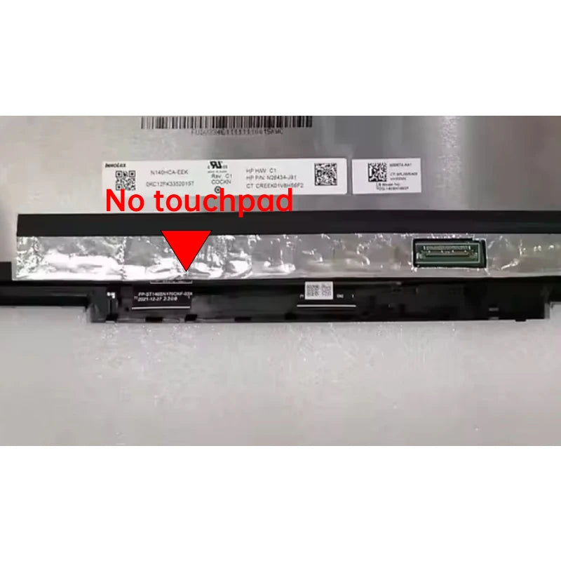 14" Touch Screen For HP Envy x360 2-in-1 Laptop 14-es LCD Display Digitizer + Frame Assembly Replacement FHD 1920x1080 TPN-W158 HP laptop repair parts