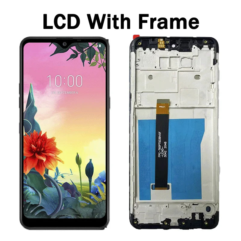 6.5“”IPS For LG K50S LMX540HM, LM-X540, LM-X540BMW, LMX540BMW LCD Display Touch Screen Digitizer For LG K50s Display LG phone repair parts