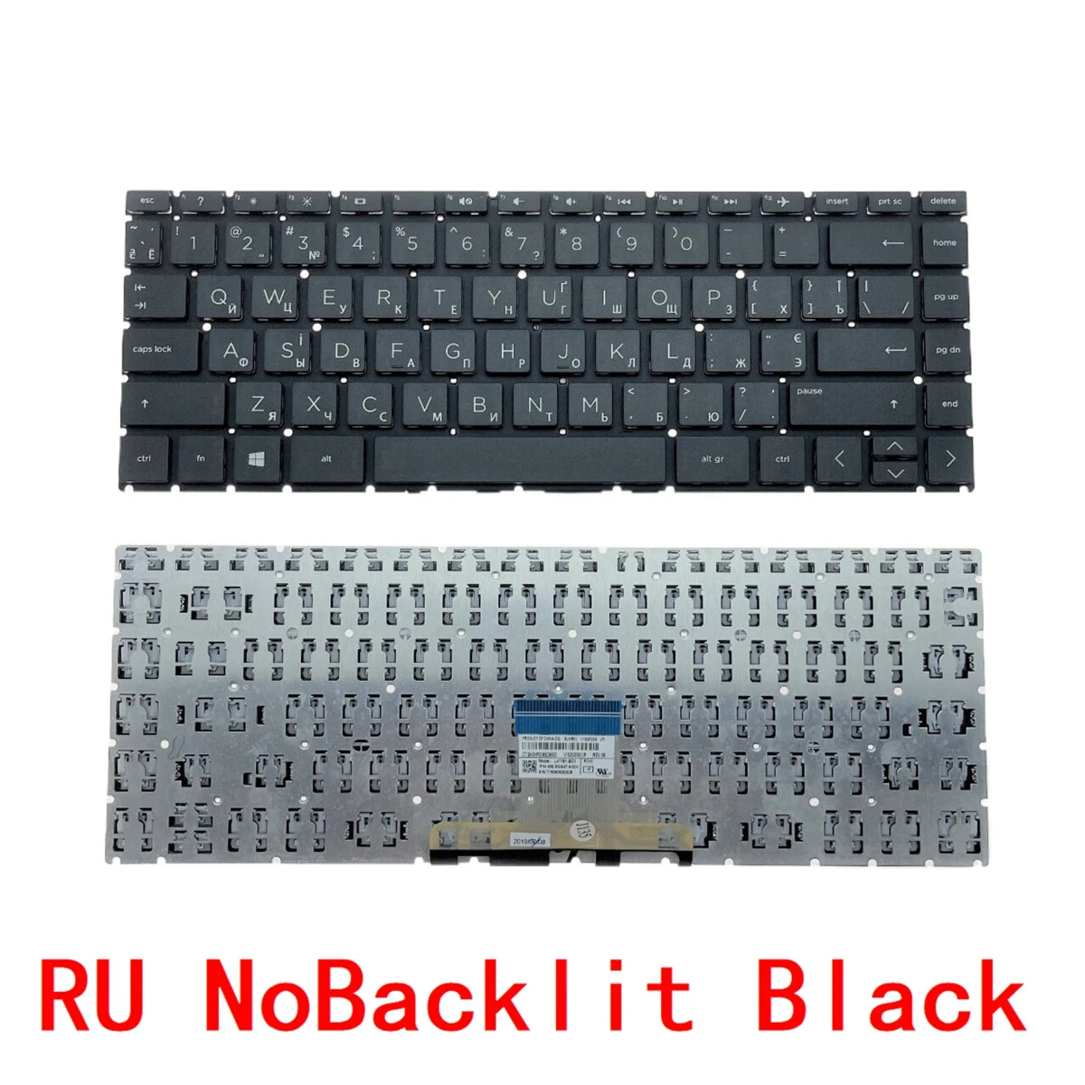 New US Russian Laptop Backlit Keyboard For HP Pavilion X360 14-CD 14-CE 14-CM 14-DA 14-DK 14-CK 14-CC 14M-CD 14-DQ 14T-CD  HP laptop repair parts