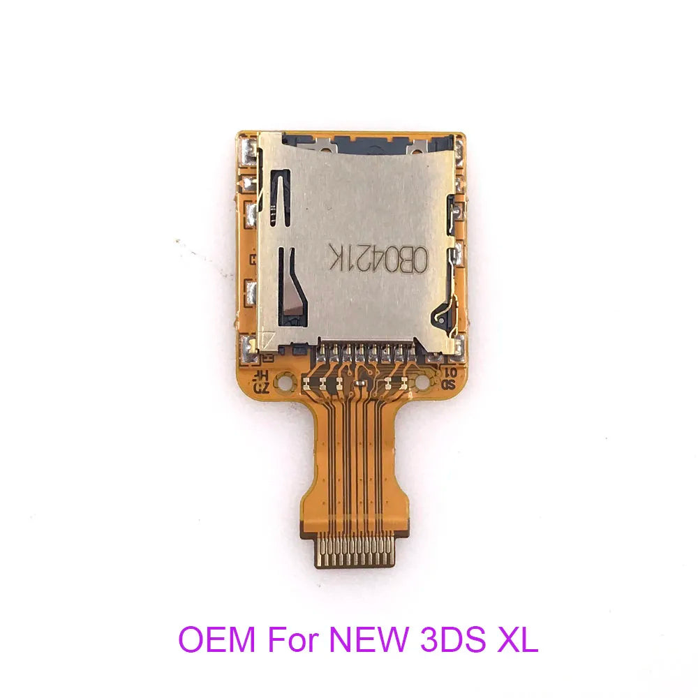 OEM&Original SD Card Slot Reader Socket For 3DS/ New 3DS/New 3DS XL LL Console Replacement Repair Parts Game console repair parts