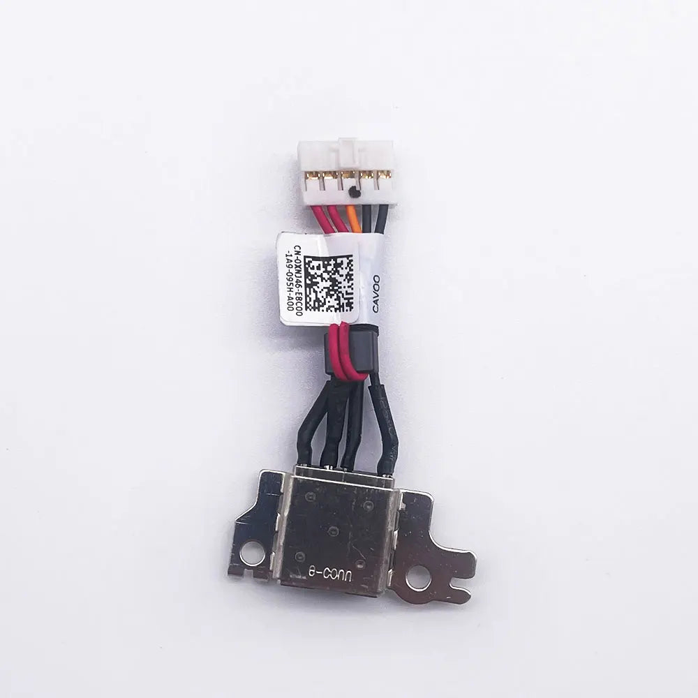 For Dell Chromebook 11 3180 3181 3189 3190 Laptop DC Power Jack DC-IN Charging Flex Cable 0XNJ46 DC30100ZR00 Dell laptop repair parts