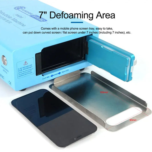 SUNSHINE S-978C Mini Defoaming Machine One click defoaming/Fully Automatic Intelligent Control/Smaller Volume and Lighter Weight Professional Repair Tools