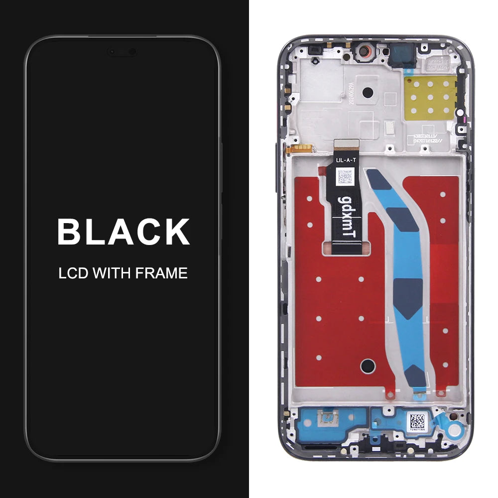 6.7'' LCD For Honor 200 Lite Display Touch Screen Digitizer Assembly Parts with frame For Honor 200 Lite Screen Replacement Honor phone repair parts
