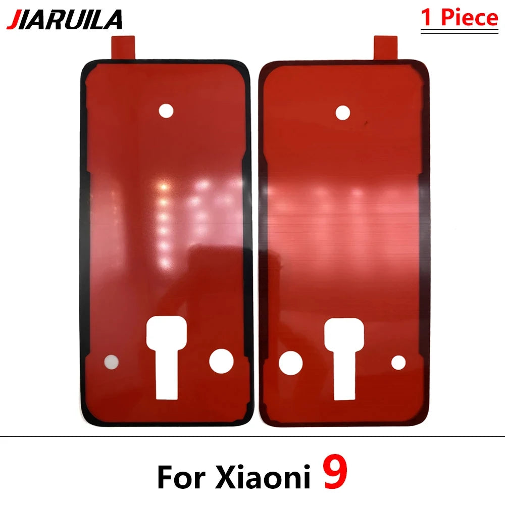 New For Xiaomi Mi 8 9 9T 10 10T 11 11T 12 Pro Lite Note 10 Lite Back Battery Cover Door sticker Adhesive glue tape Xiaomi  Xiao mi phone repair parts