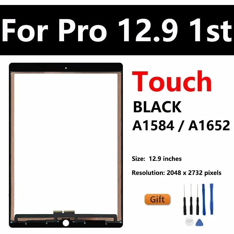 OEM LCD For Apple iPad Pro 12.9 1st A1584 A1652 2nd A1670 A1821 3rd A2014 A1983 Display Touch Screen Assembly Replacement  iPad repair parts