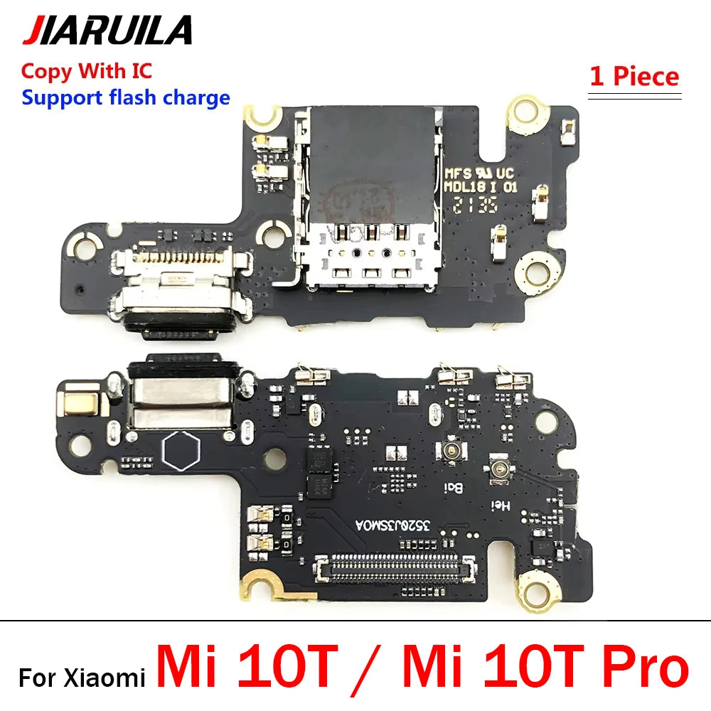 New USB Charging Port Dock Charger Plug Connector Board Flex Cable For Xiaomi Mi 10 10T 11 11T 12 12T 13 13T 14 Pro Lite  Xiaomi  Xiao mi phone repair parts