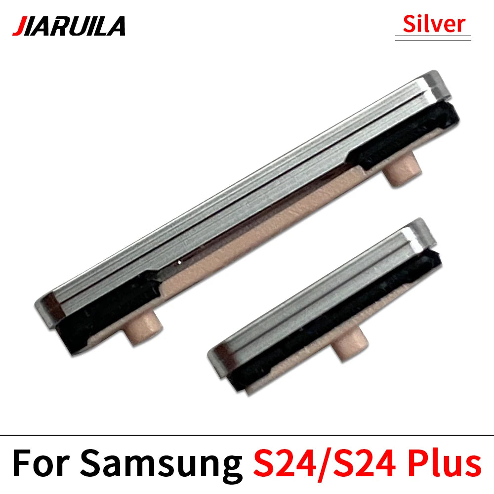 New For Samsung S22 S23 S24 Plus Ultra 5G Power Button + Volume Side Button Key Replacement Parts Samsung phone repair parts