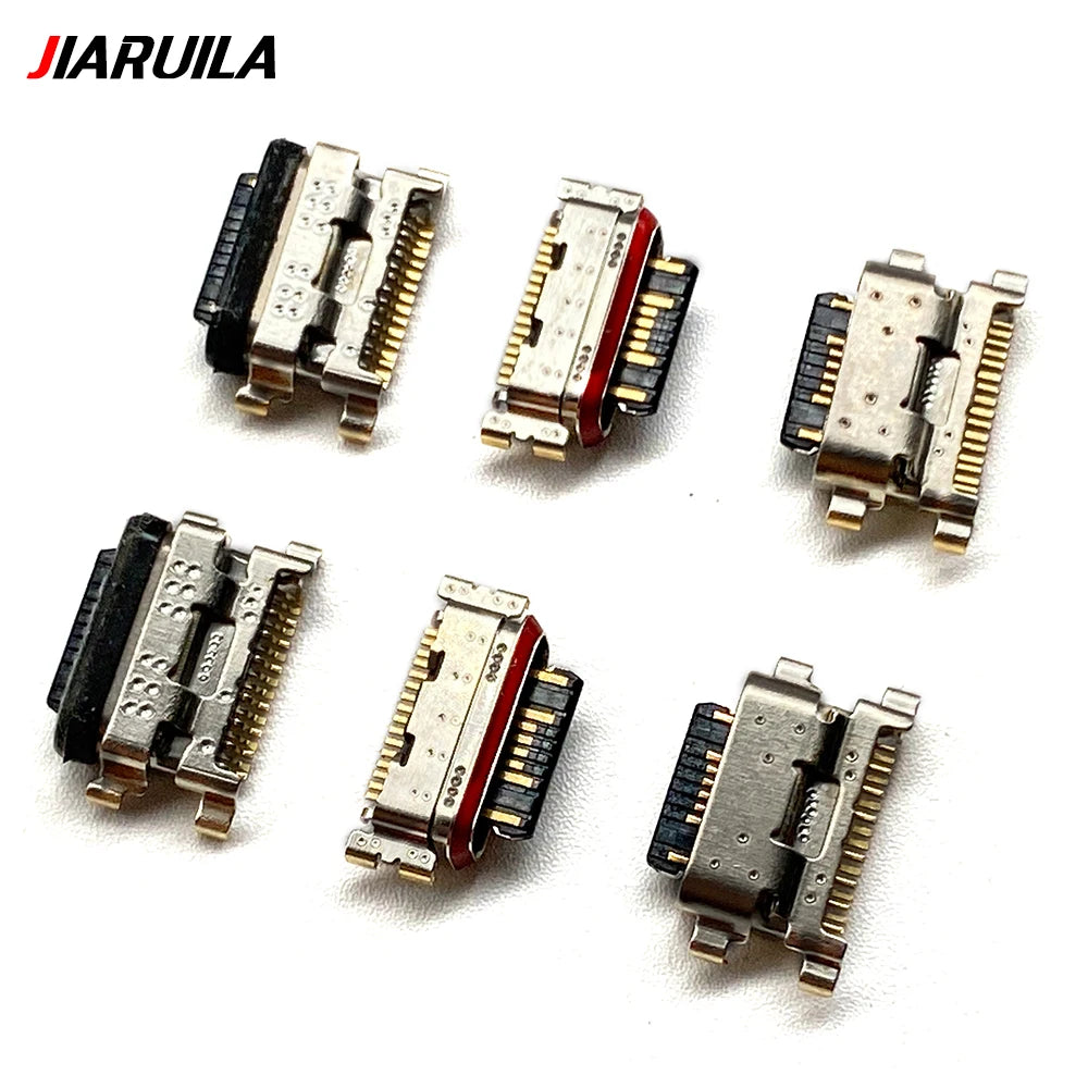 10Pcs, Micro USB Jack Charging Socket Charger Port Plug Dock Connector For Xiaomi Poco X3 X4 X5 M4 M5 F2 F4 F5 Pro GT 4G 5G  Xiaomi  Xiao mi phone repair parts