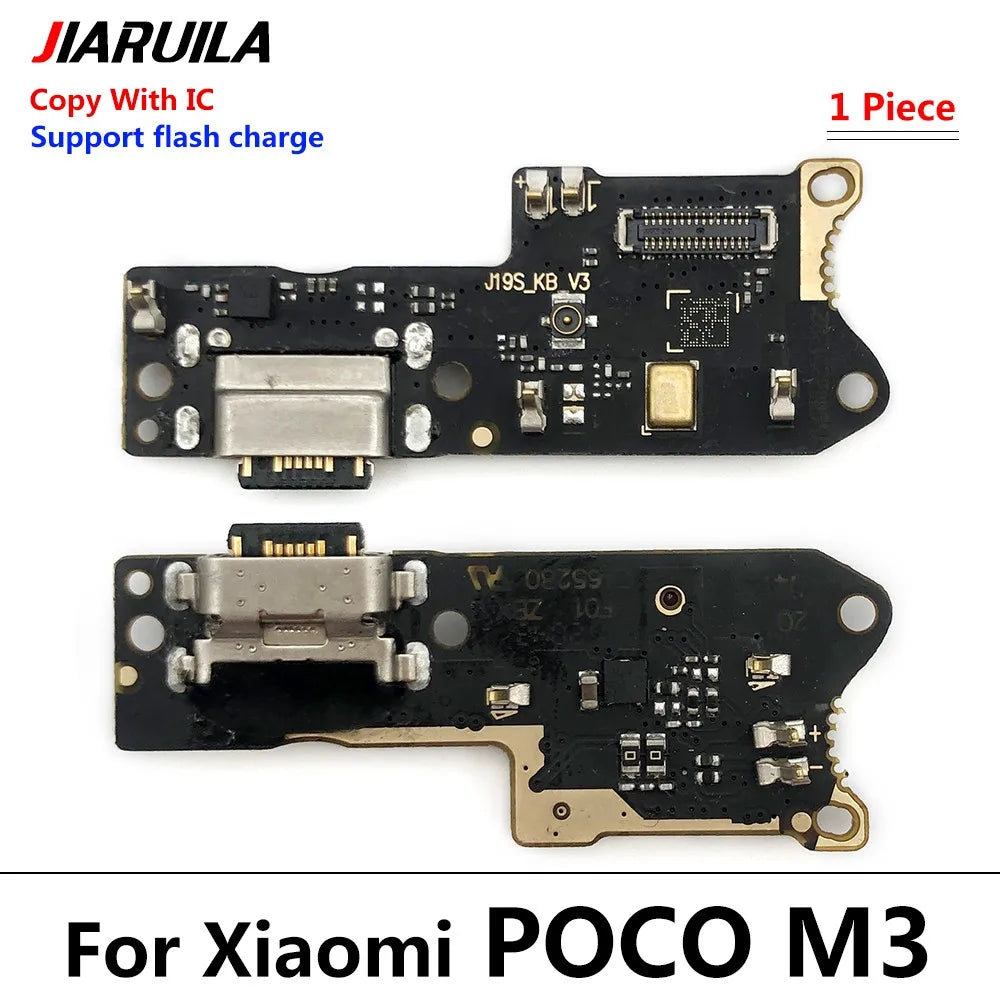 New Dock Connector USB Charger Charging Board Port Flex Cable For Xiaomi Poco F4 F5 F6 X3 X4 X5 X6 M3 M4 M5 Pro 4G 5G GT  Xiaomi  Xiao mi phone repair parts