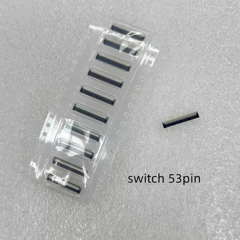 10PCS 53PIN 41PIN 43PIN LCD Screen Display Connector for NS Switch/Switch Lite/Switch OLED FPC Connector Socket for Switch 2 Game console repair parts