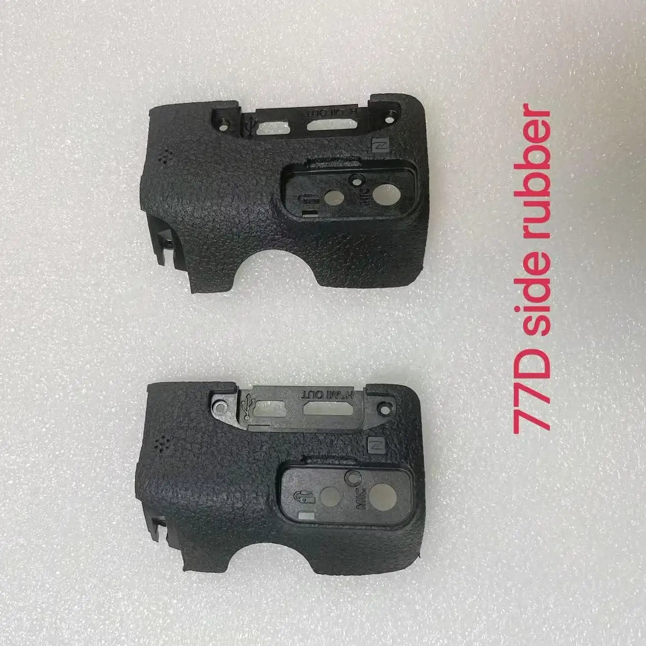 1PCS New Side USB Cover Shell for Canon EOS 77D 9000D Without USB Rubber Repair Parts Digital Camera repair parts