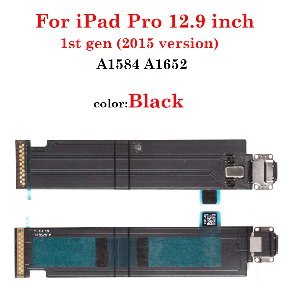 USB Charging Charger Port Dock Connector Data Flex Ribbon For iPad Pro 9.7 10.5 11 12.9  inch 1st 2nd 3rd 4th 5th Generations iPad tablet repair parts