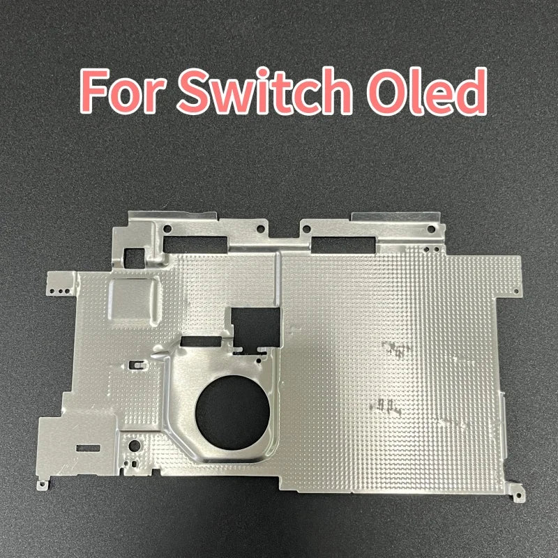 1Piece for Nintendo Switch Aluminum Metal Back Plate Shell for Switch Lite Oled Middle Metal Heat Sink Part  Game console repair parts